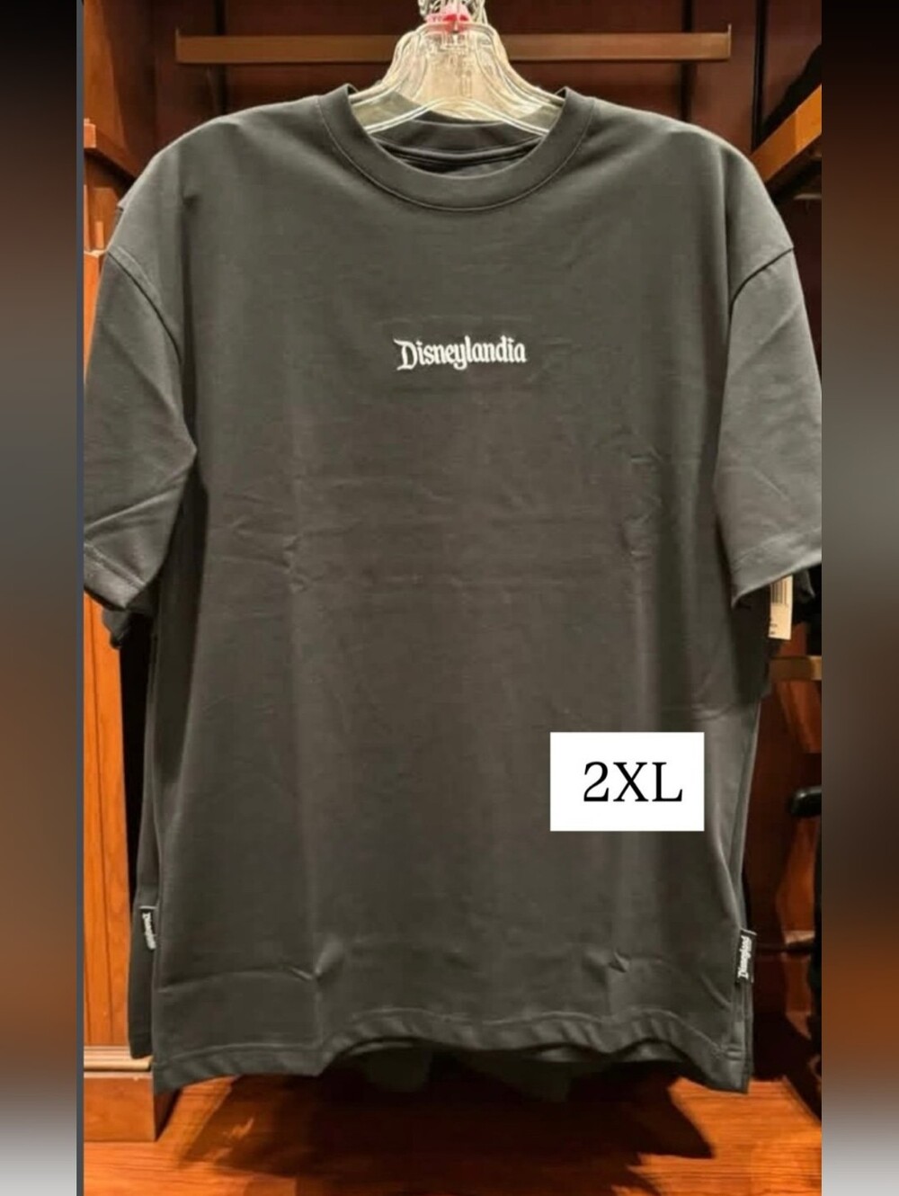 Disney Black Disneyland Logo Short Sleeve Tee